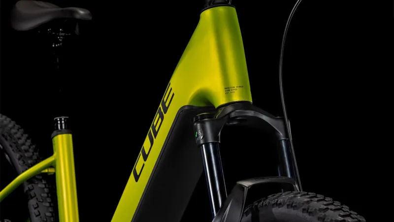 2025 Cube Reaction Hybrid Race 800 - Step Thru Electric Hardtail Mountain Bike - Lizard / Black-3