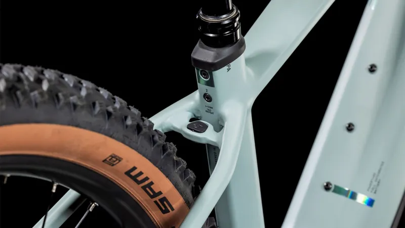 2025 Cube Reaction Hybrid Race 800 - Electric Hardtail Mountain Bike - Desert Green / Prism-4