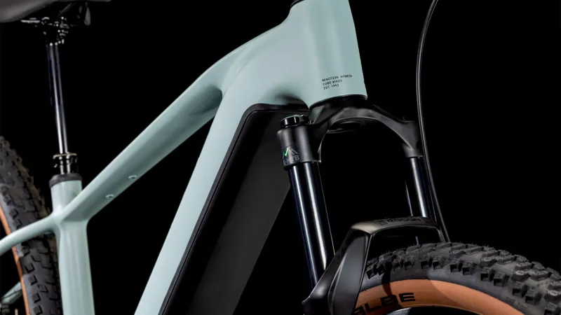 2025 Cube Reaction Hybrid Race 800 - Electric Hardtail Mountain Bike - Desert Green / Prism-6