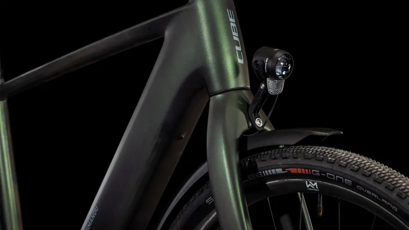 2025 Cube Kathmandu Hybrid C:62 SLX 400X - Electric Hybrid Bike - Stellar / Origano Green-3