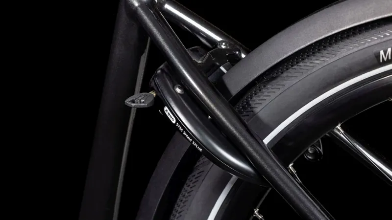 2025 Cube Supreme Hybrid Comfort Pro 500 Easy Entry - Electric Hybrid Bike - Grey / Lunar-2