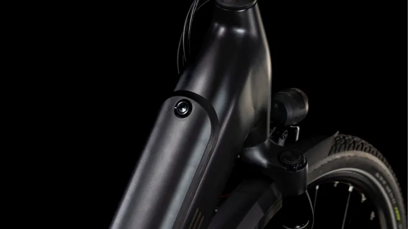 2025 Cube Supreme Hybrid Comfort SLX 625 Easy Entry - Electric Hybrid Bike - Black / Metal-6