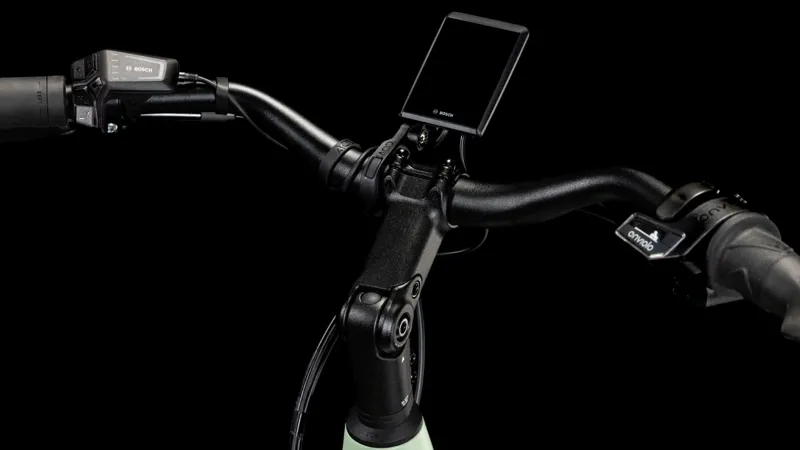 2025 Cube Supreme Hybrid Comfort SLX 625 Easy Entry - Electric Hybrid Bike - Aloe Green / Black-4