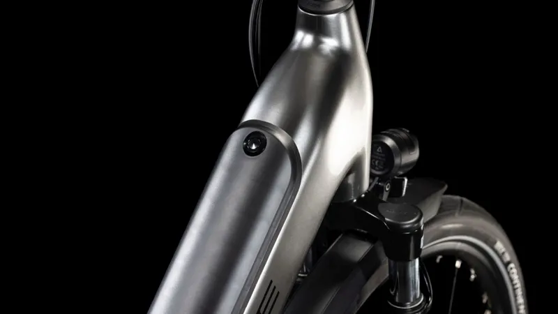 2025 Cube Supreme Hybrid Deluxe One 625 Easy Entry - Electric Hybrid Bike - Slate Black / Black-5