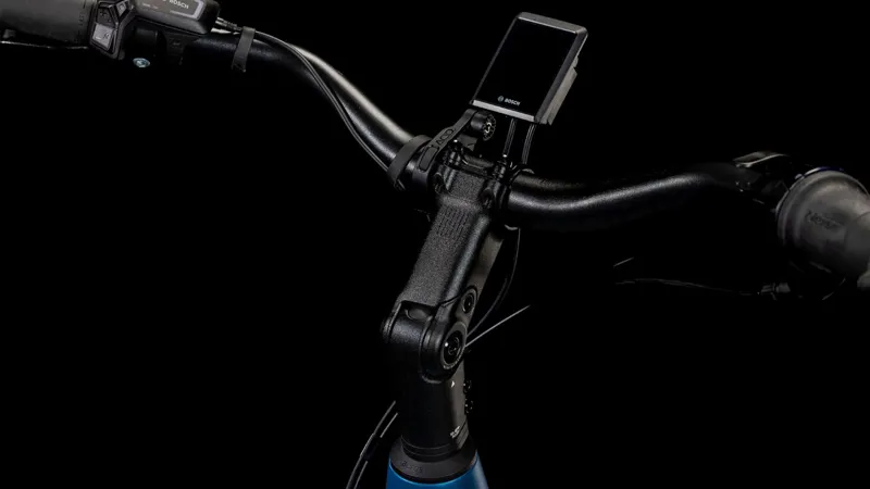 2025 Cube Supreme Hybrid Deluxe One 625 Easy Entry - Electric Hybrid Bike - Electric Blue / Black-5