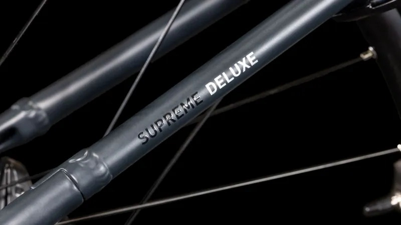 2025 Cube Supreme Hybrid Deluxe Pro 625 Easy Entry - Electric Hybrid Bike - Night / Black-2