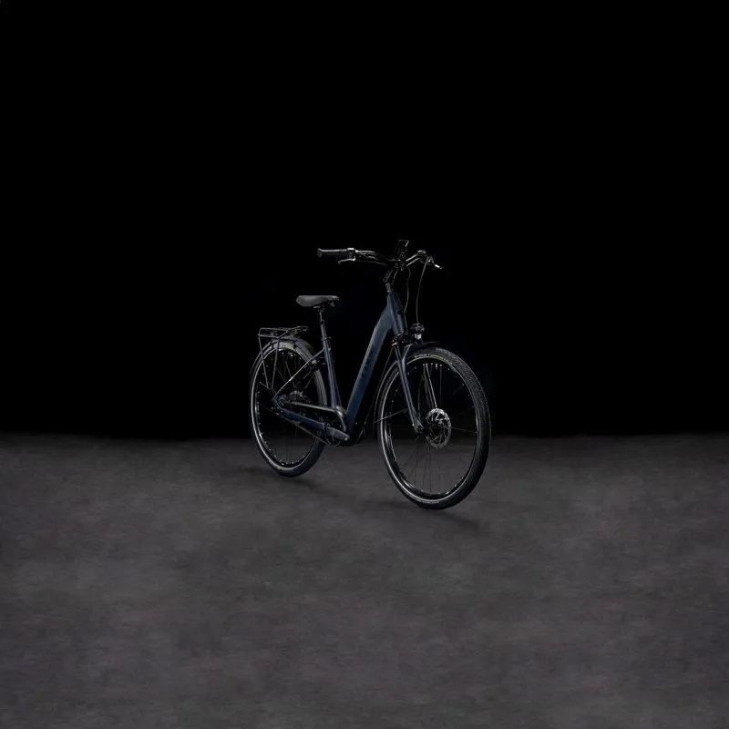 2025 Cube Supreme Hybrid Deluxe Pro 625 Easy Entry - Electric Hybrid Bike - Night / Black-6