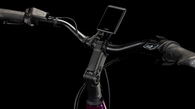 2025 Cube Supreme Hybrid Deluxe Pro 625 Easy Entry - Electric Hybrid Bike - Amarone / Grey-4