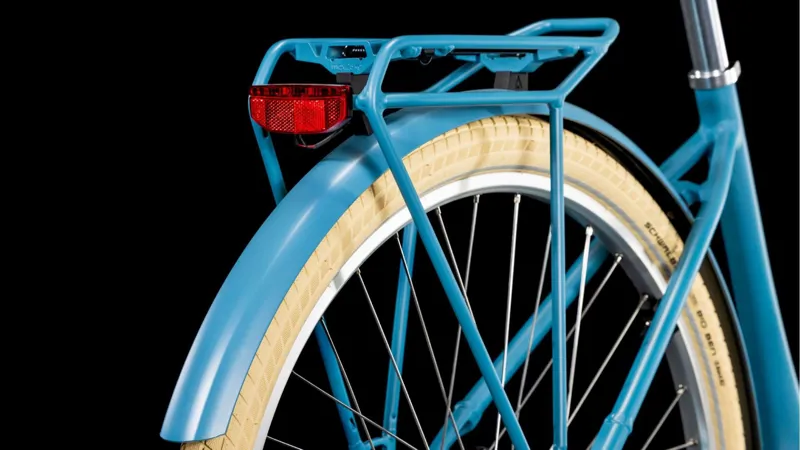 2025 Cube Ella Hybrid 500 - Electric Hybrid Bike - Sphere Blue / Creme-2