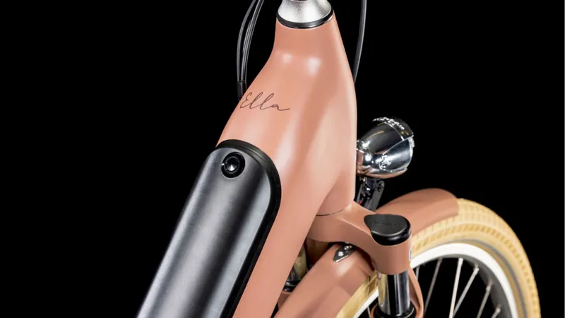 2025 Cube Ella Hybrid 500 - Electric Hybrid Bike - Old Pink / Plum-5