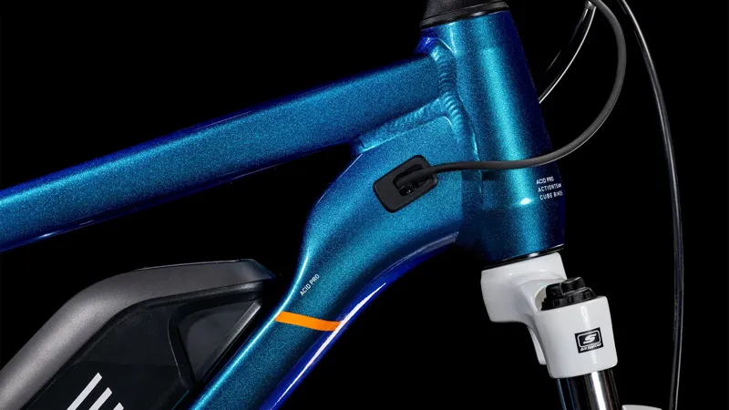 2025 Cube Acid 240 Hybrid Rookie Pro - 24inch Wheel Electric Kids Bike - Action Team-5