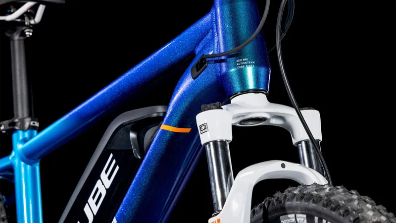 2025 Cube Acid 240 Hybrid Rookie Pro - 24inch Wheel Electric Kids Bike - Action Team-6