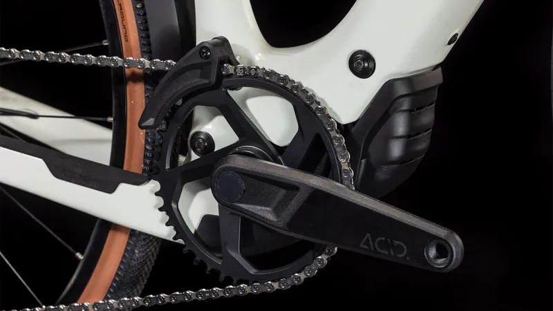 2025 Cube Nuroad Hybrid C:62 Race FE 400X - Fully equipped Electric Gravel Bike - Desert Stone / Green-6