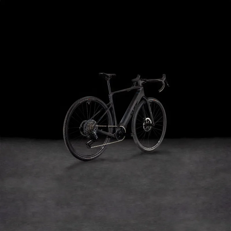 2025 Cube Nuroad Hybrid C:62 SLX 400X - Electric Gravel Bike - Carbon / Glossy-1