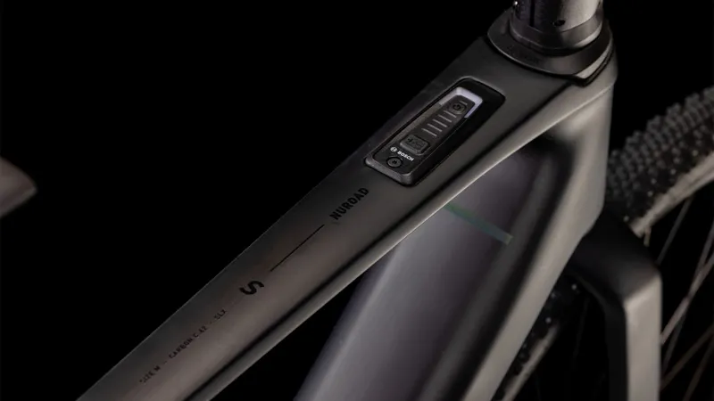 2025 Cube Nuroad Hybrid C:62 SLX 400X - Electric Gravel Bike - Carbon / Glossy-2