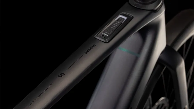 2025 Cube Nuroad Hybrid C:62 SLX 400X - Fully equipped Electric Gravel Bike - Carbon / Glossy-2