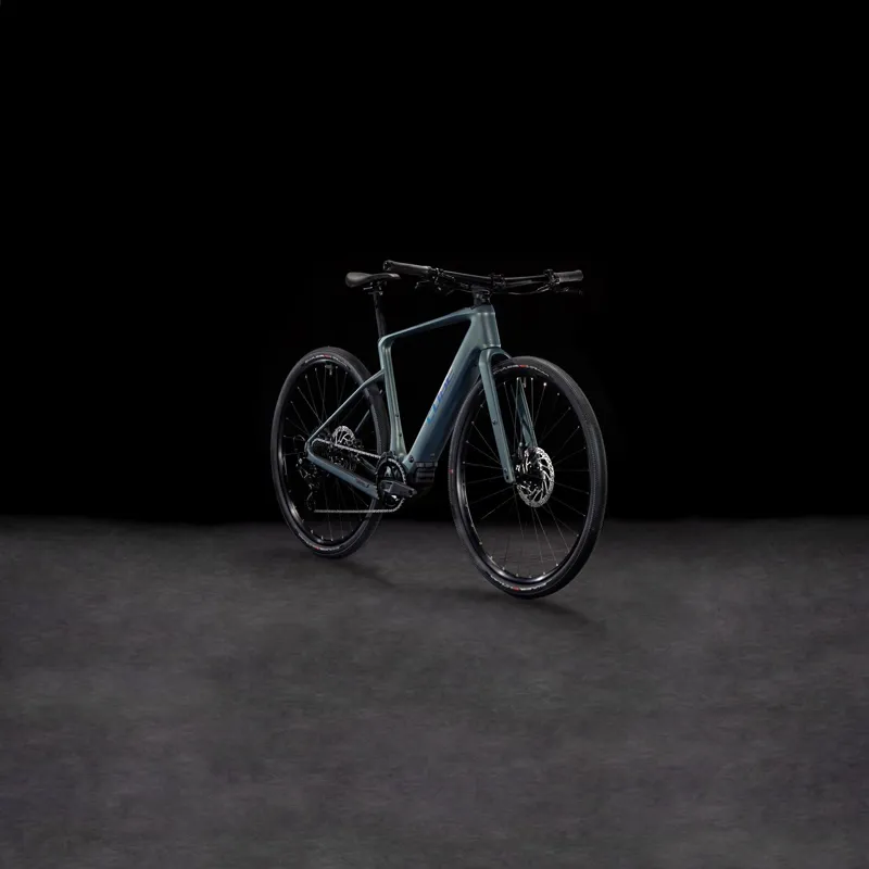 2025 Cube Nulane Hybrid C:62 Race 400X - Electric Hybrid Bike - Sage Brush Green / Prism-1