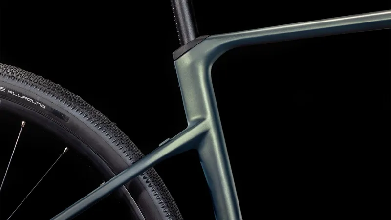 2025 Cube Nulane Hybrid C:62 Race 400X - Electric Hybrid Bike - Sage Brush Green / Prism-5