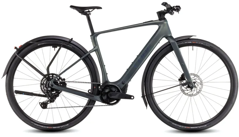 2025 Cube Nulane Hybrid C:62 Race 400X - Fully Equipped Electric Hybrid Bike - Sage Brush Green / Prism