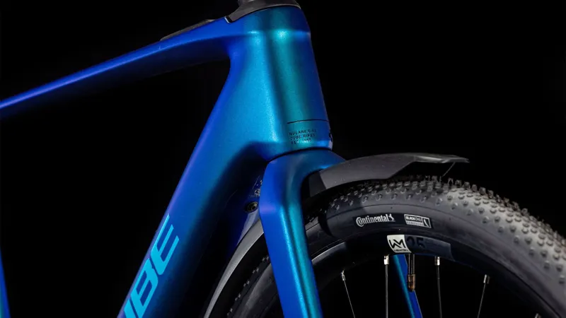 2025 Cube Nulane Hybrid C:62 SLX 400X - Fully Equipped Electric Hybrid Bike - Nebula / Blue-6