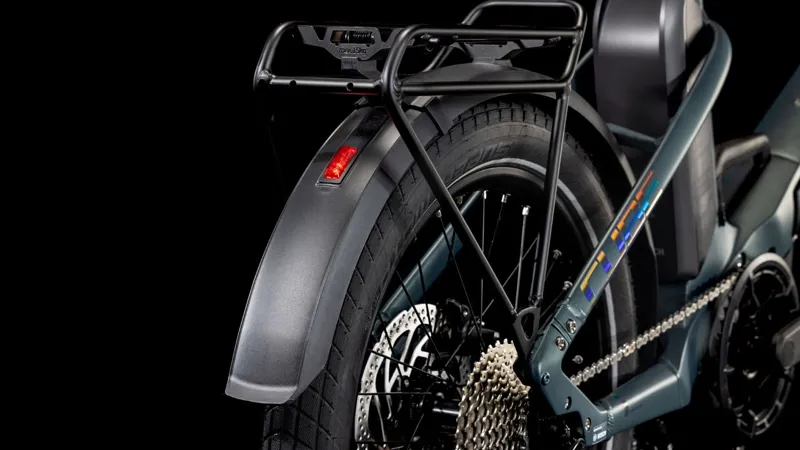 2025 Cube Fold Hybrid 500 - Electric Folding Bike - Sage Brush Green / Prism-3