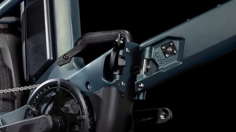 2025 Cube Fold Hybrid 500 - Electric Folding Bike - Sage Brush Green / Prism-4