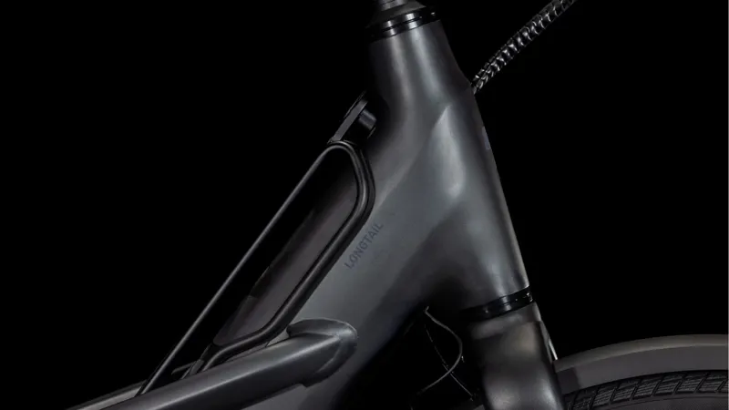 2025 Cube Longtail Hybrid Family 725 - Electric Cargo Bike - Grey / Reflex-2