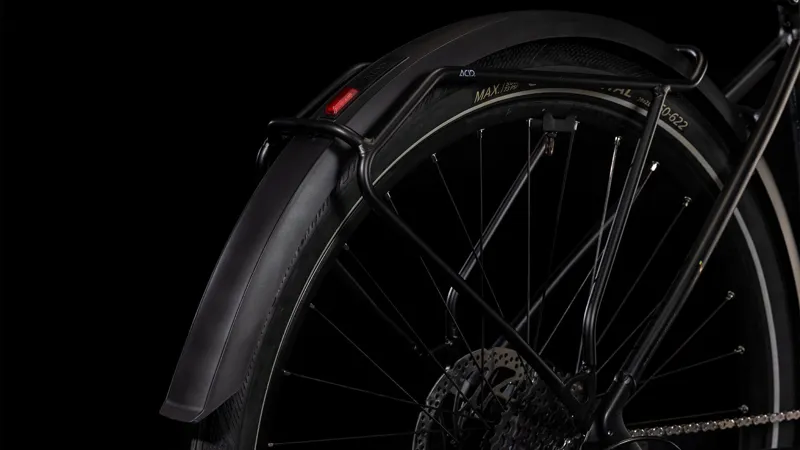 2025 Cube Editor Hybrid Pro FE 400X - Fully Equipped Electric Hybrid Bike - Black / Spectral-6