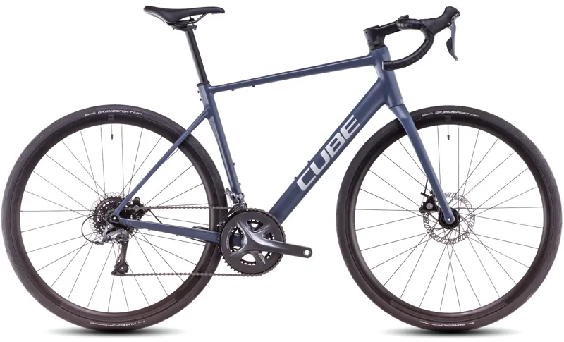 2025 Cube Attain Pro - Claris equipped Road Bike - Night Flight / Grey