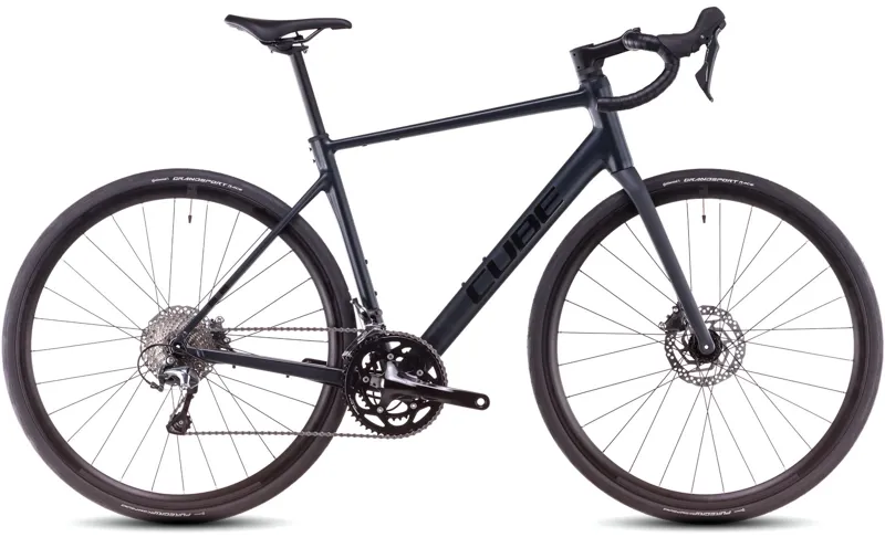 2025 Cube Attain Race - Tiagra equipped Road Bike - Night / Black