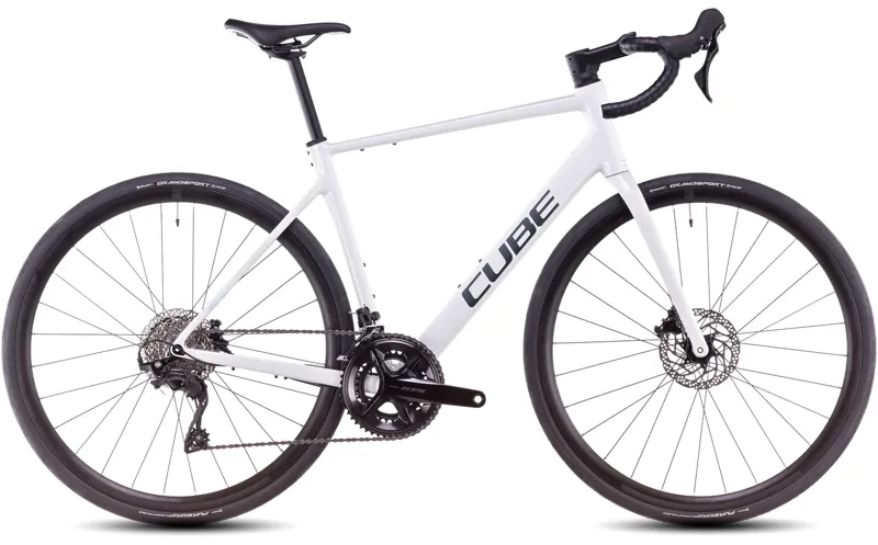 2025 Cube Attain SLX - 105 equipped Road Bike - Cotton / Grey
