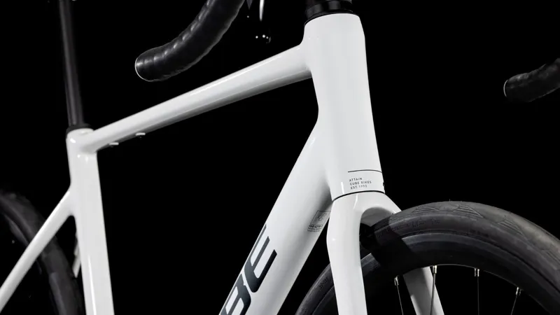 2025 Cube Attain SLX - 105 equipped Road Bike - Cotton / Grey-6