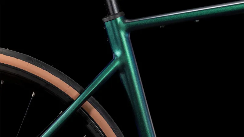 2025 Cube Attain SLX - 105 equipped Road Bike - Goblin / Yellow-5