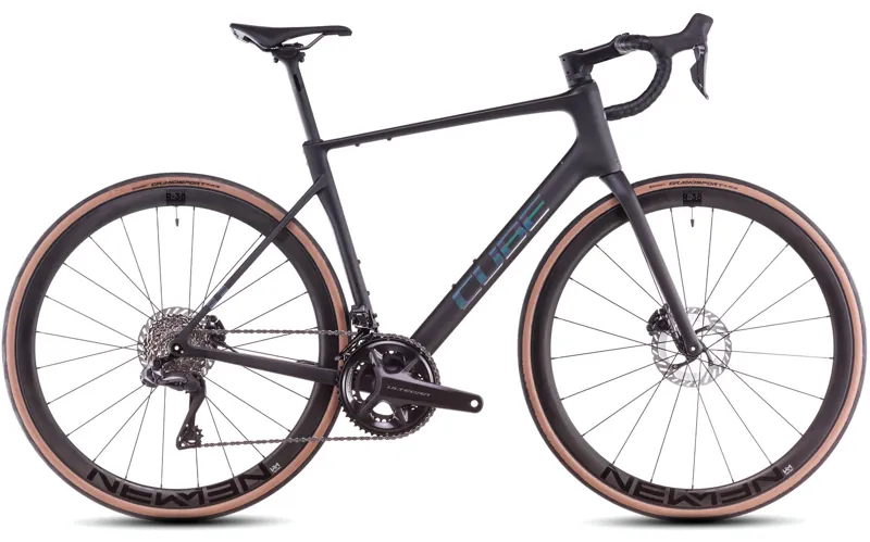 2025 Cube Attain C:62 SLT - Ultegra Di2 equipped Road Bike - Carbon / Rainbow