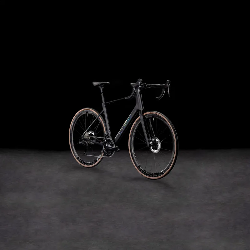 2025 Cube Attain C:62 SLT - Ultegra Di2 equipped Road Bike - Carbon / Rainbow-1