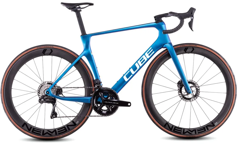 2025 Cube Agree C:62 SLT - Dura-Ace equipped Road Bike - Nebula/White