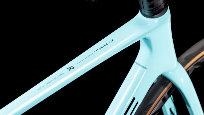 2025 Cube Litening Air C:68X Race - Aero Road Bike - Dazzle/Black-2