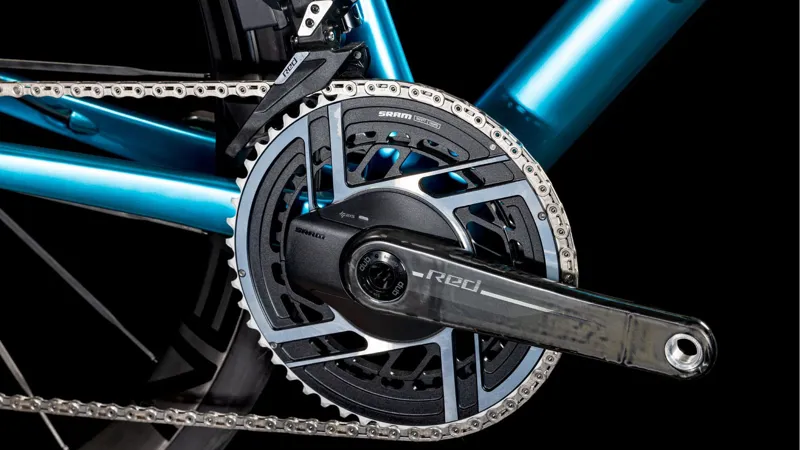 2025 Cube Litening Air C:68X SLX - Aero Road Bike - Chrome Blue / Carbon-7