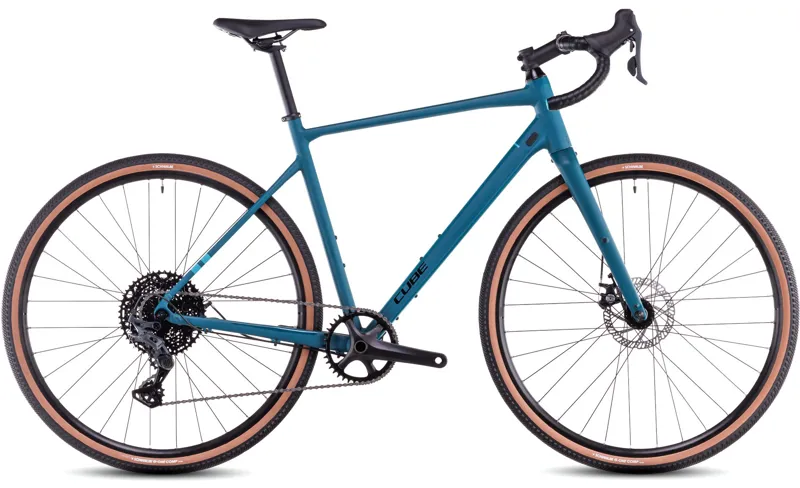 2025 Cube Nuroad One - Gravel bike - Poseidon Green / Black