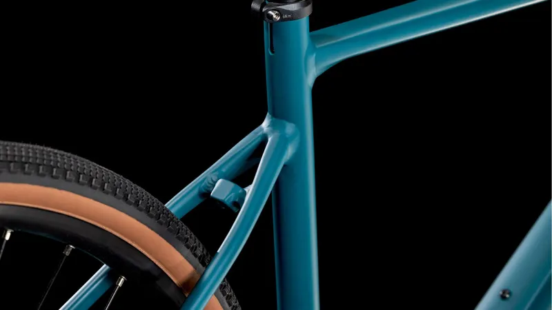 2025 Cube Nuroad One - Gravel bike - Poseidon Green / Black-3