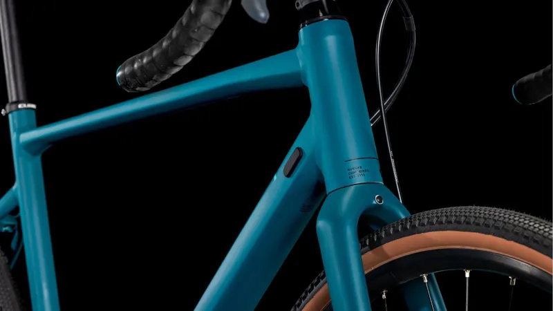 2025 Cube Nuroad One - Gravel bike - Poseidon Green / Black-5