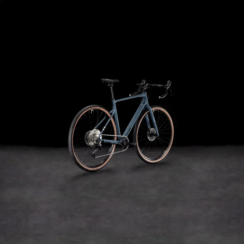 2025 Cube Nuroad EX - Shimano GRX610 equipped Gravel bike - Whale / Black-1