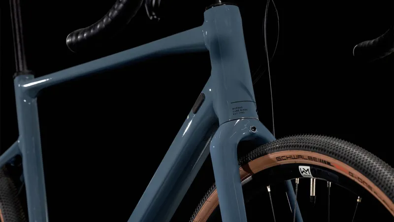 2025 Cube Nuroad EX - Shimano GRX610 equipped Gravel bike - Whale / Black-6