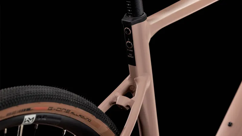 2025 Cube Nuroad EX - Shimano GRX610 equipped Gravel bike - Blush Rose / Pink-3