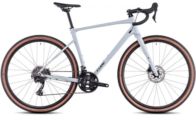 2025 Cube Nuroad Race - Shimano GRX610 equipped Gravel bike - Haze / Gloss