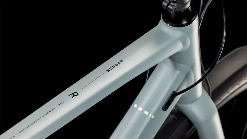 2025 Cube Nuroad Race - Shimano GRX610 fully equipped Gravel bike - Haze / Gloss-2