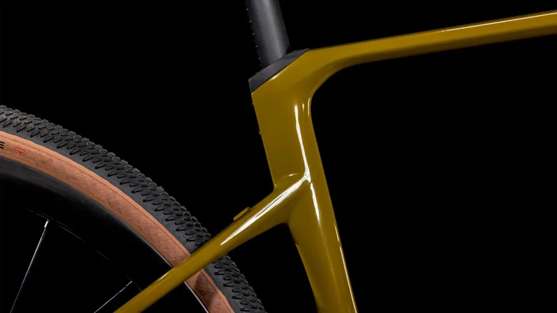 2025 Cube Nuroad C:62 Pro - Shimano GRX820 equipped Carbon Gravel bike - Willow Green / Black-4