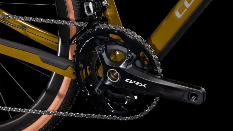 2025 Cube Nuroad C:62 Pro - Shimano GRX820 equipped Carbon Gravel bike - Willow Green / Black-6