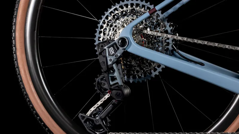 2025 Cube Nuroad C:62 EX - SRAM AXS equipped Carbon Gravel bike - Pigeon Blue / Art-6