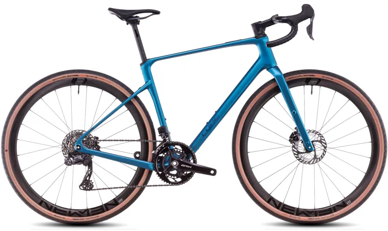 2025 Cube Nuroad C:62 Race - Shimano GRX equipped Carbon Gravel bike - Mineral Teal / Blue